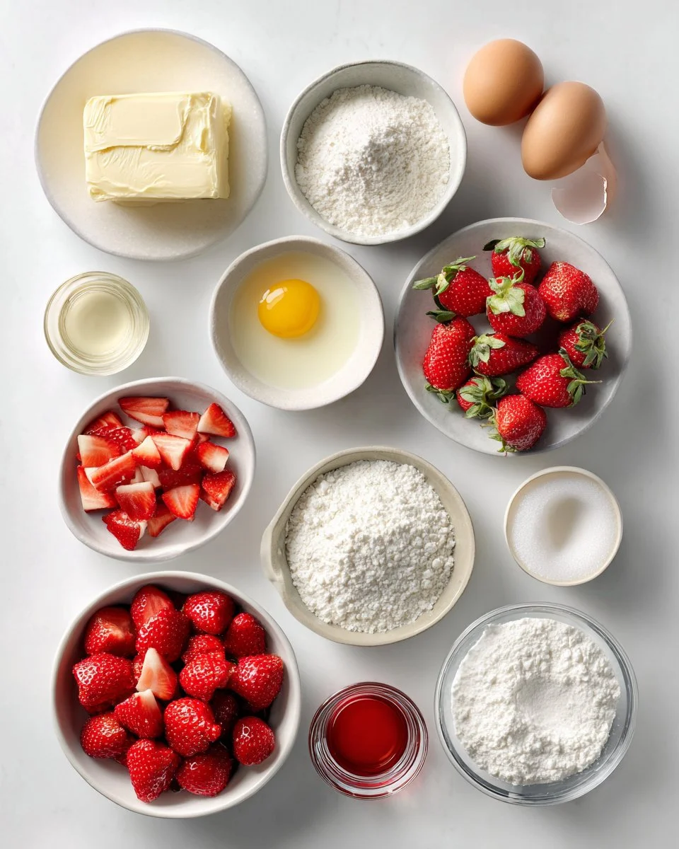 Homemade Strawberry Shortcake Cupcakes