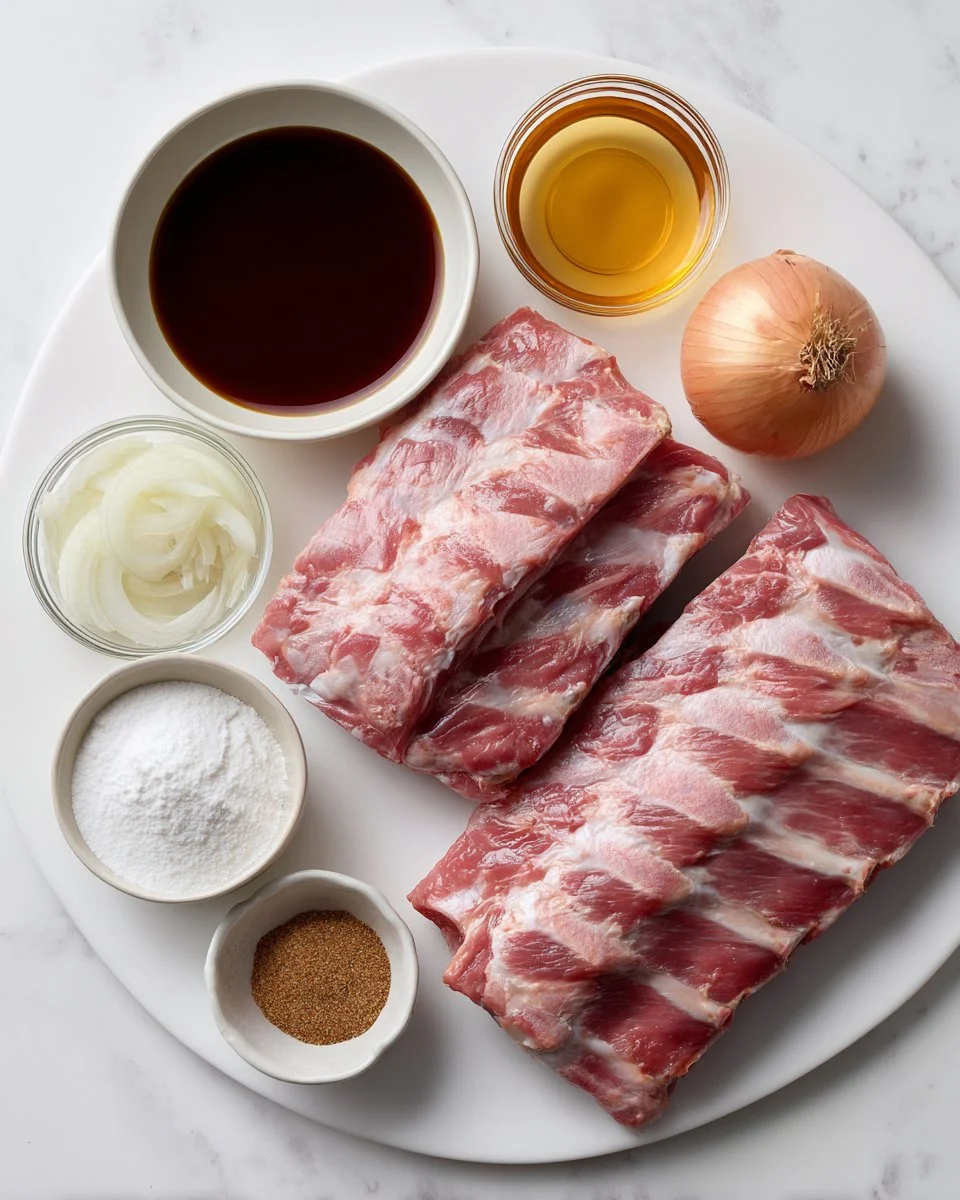 Honey Garlic Spare Ribs (Dry Garlic Ribs)