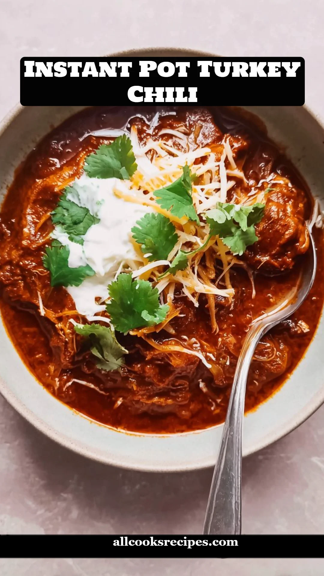 Instant Pot Turkey Chili