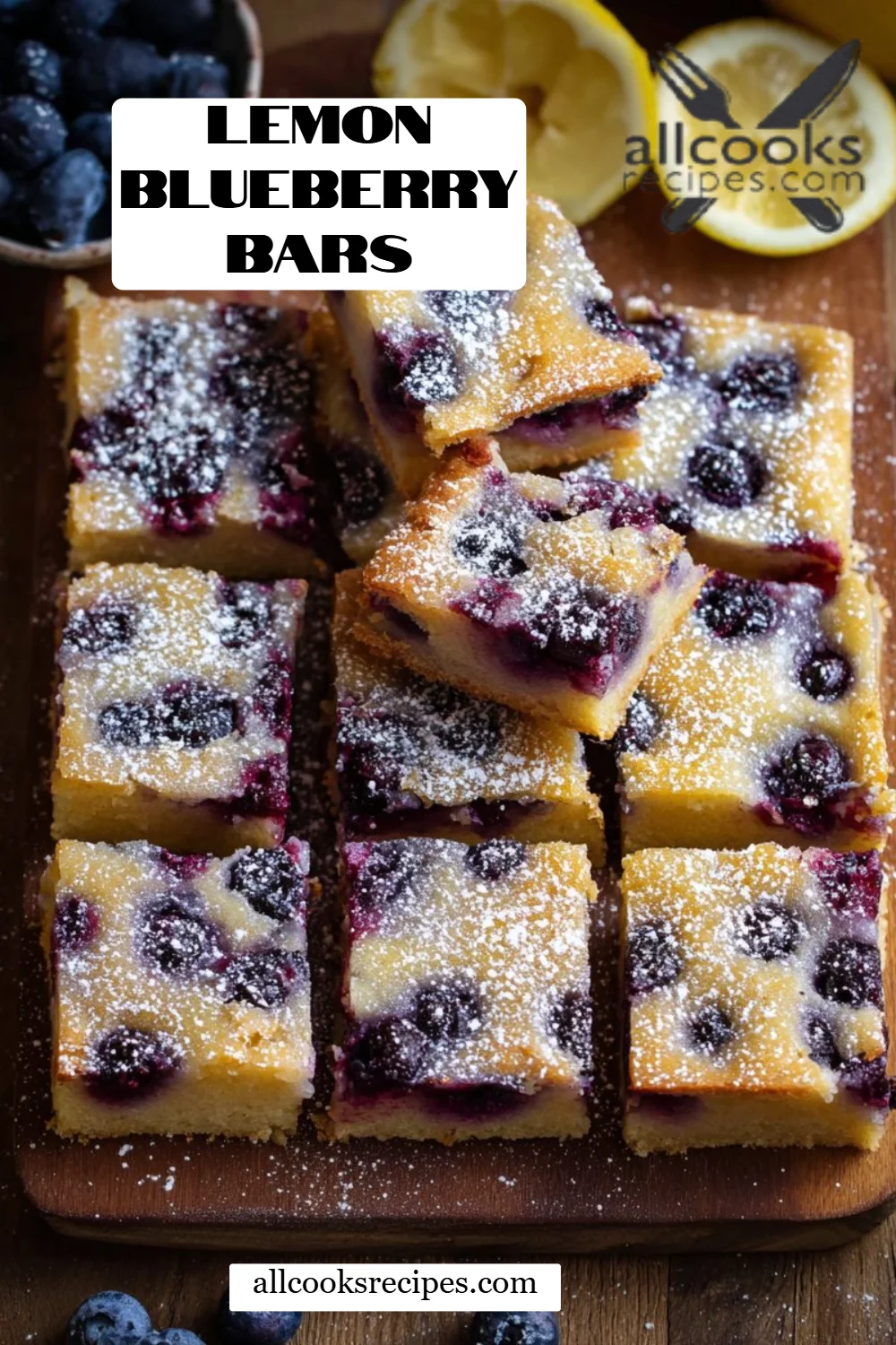 Lemon Blueberry Bars