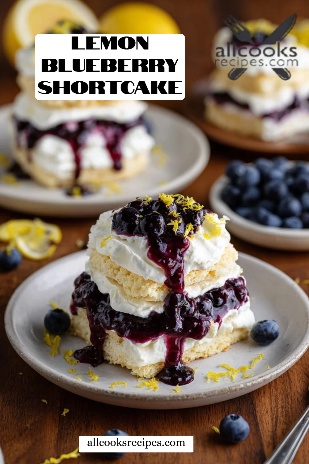 Lemon Blueberry Shortcake