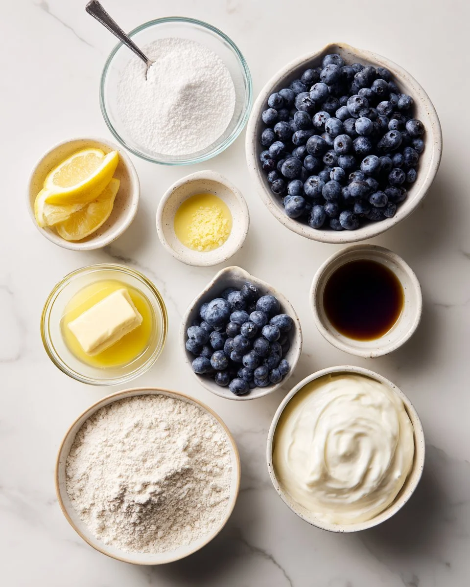 Lemon Blueberry Shortcake