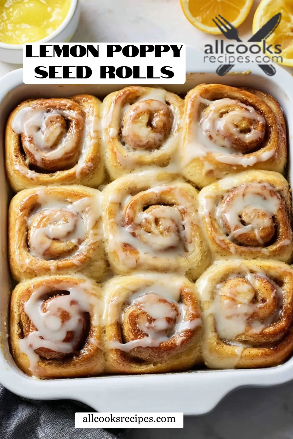 Lemon Poppy Seed Rolls