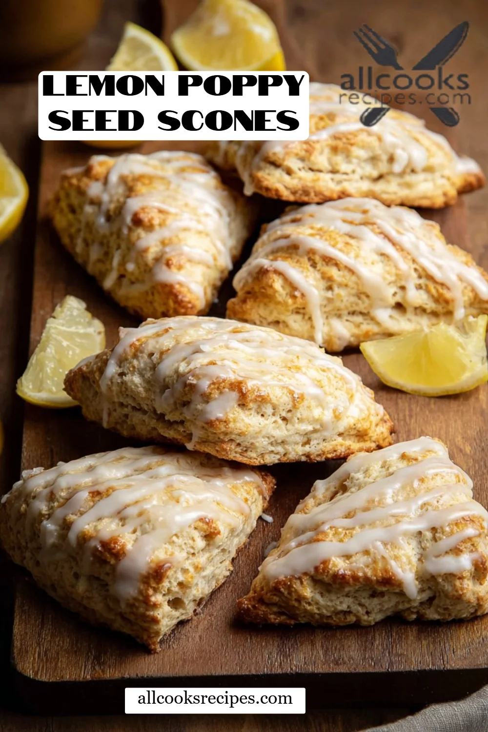 Lemon Poppy Seed Scones