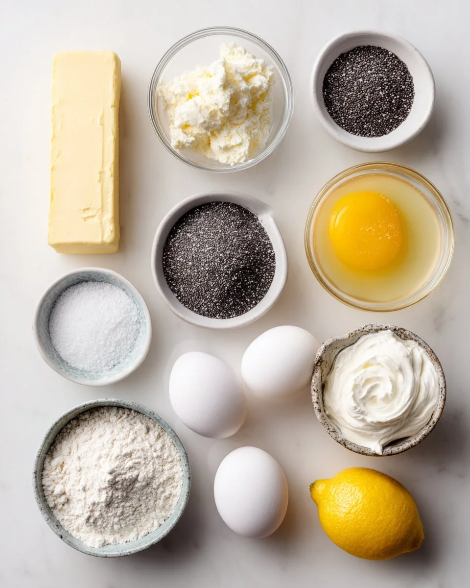 Lemon Poppy Seed Scones