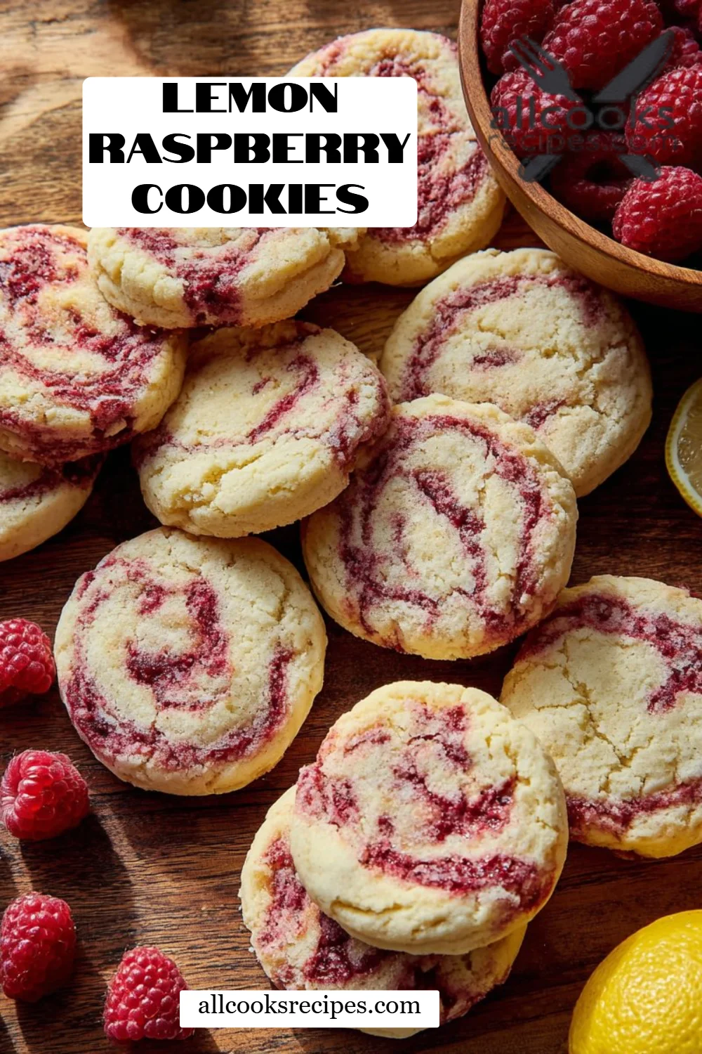 Lemon Raspberry Cookies