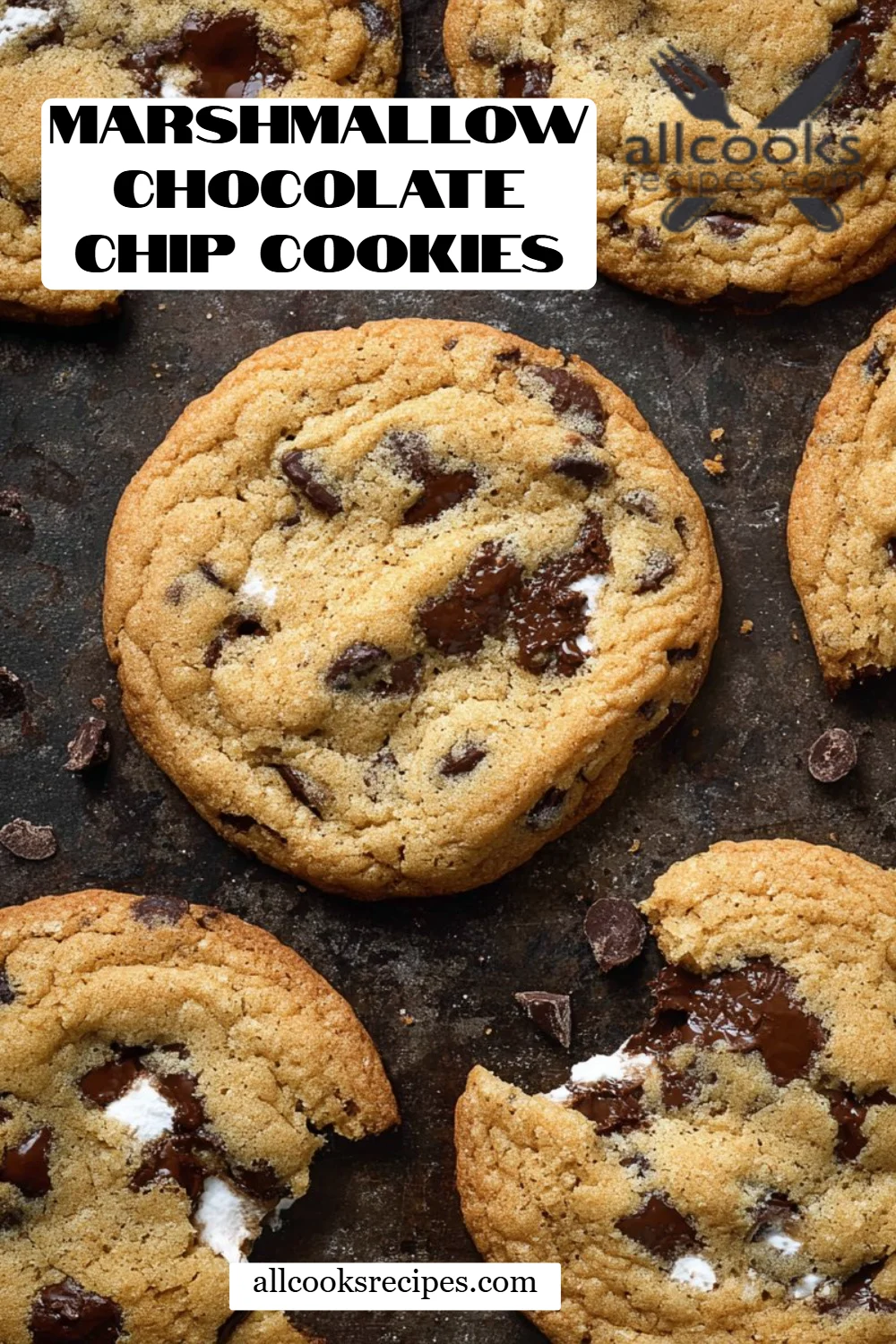 Marshmallow Chocolate Chip Cookies