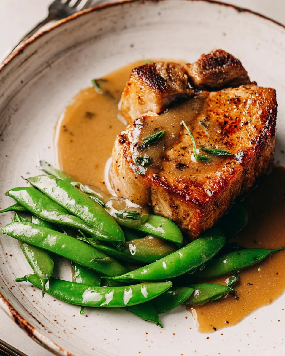 Instant Pot pork chops served with rich, easy gravy for a flavorful meal.