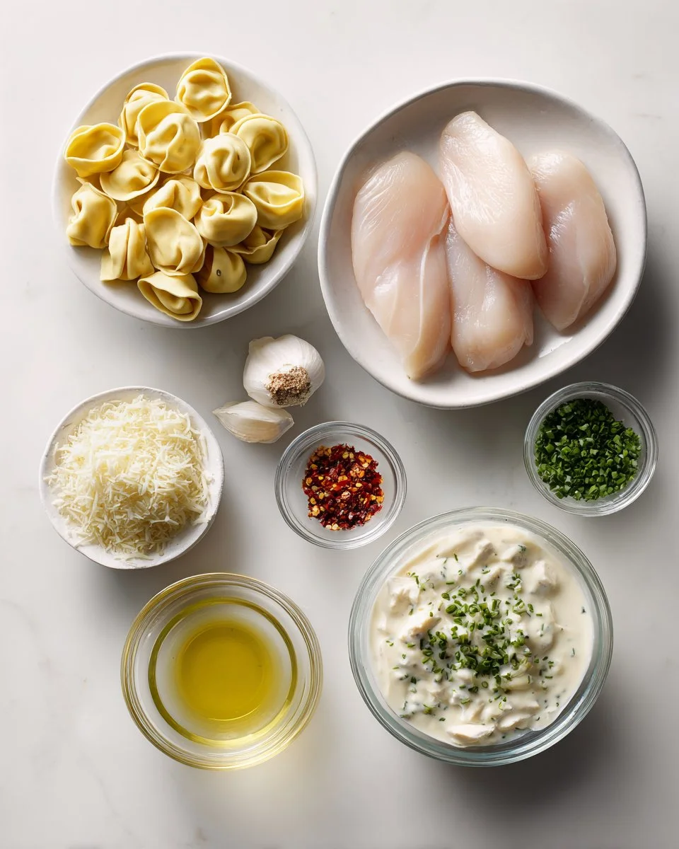 Olive Garden Asiago Tortelloni Alfredo (with Grilled Chicken)