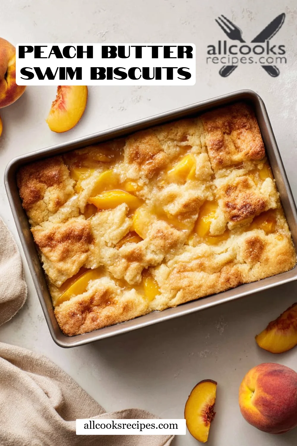 Peach Butter Swim Biscuits