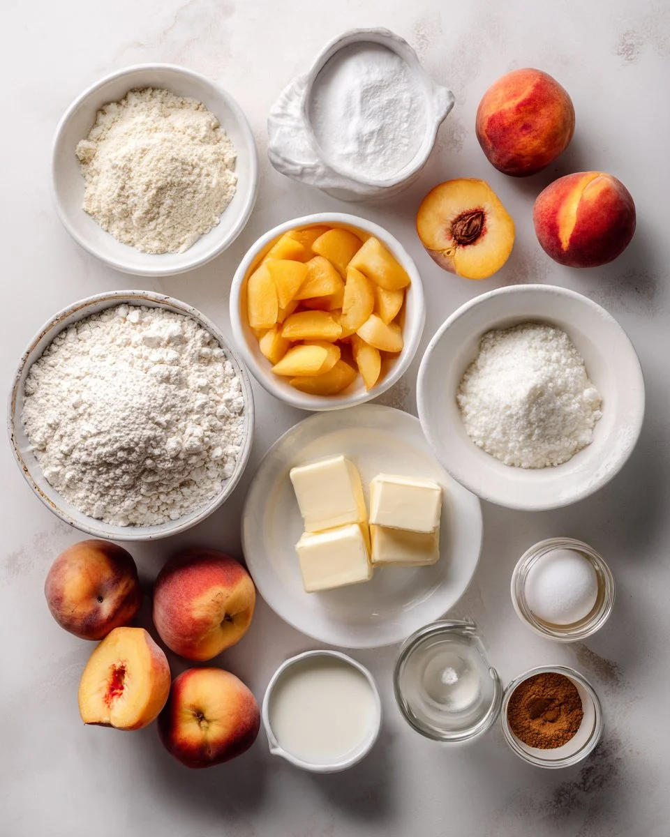 Peach Crumb Cake