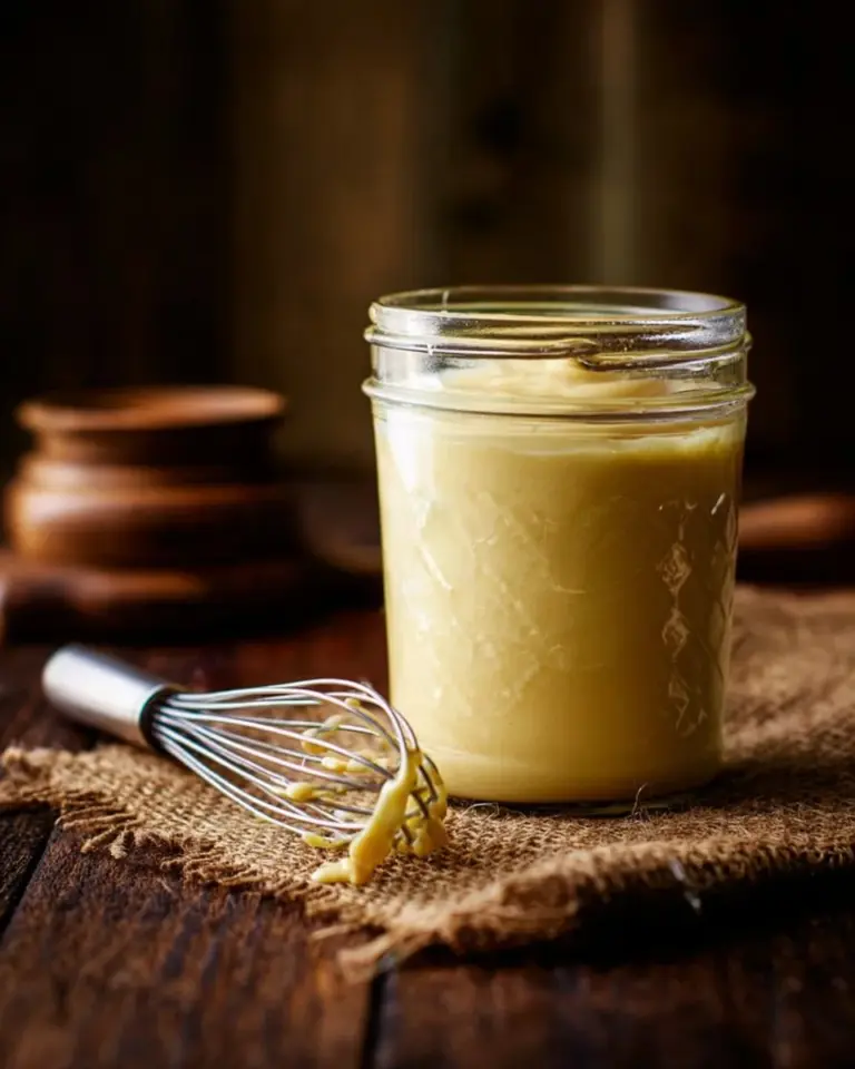 Delicious lemon buttermilk dressing poured over a fresh salad