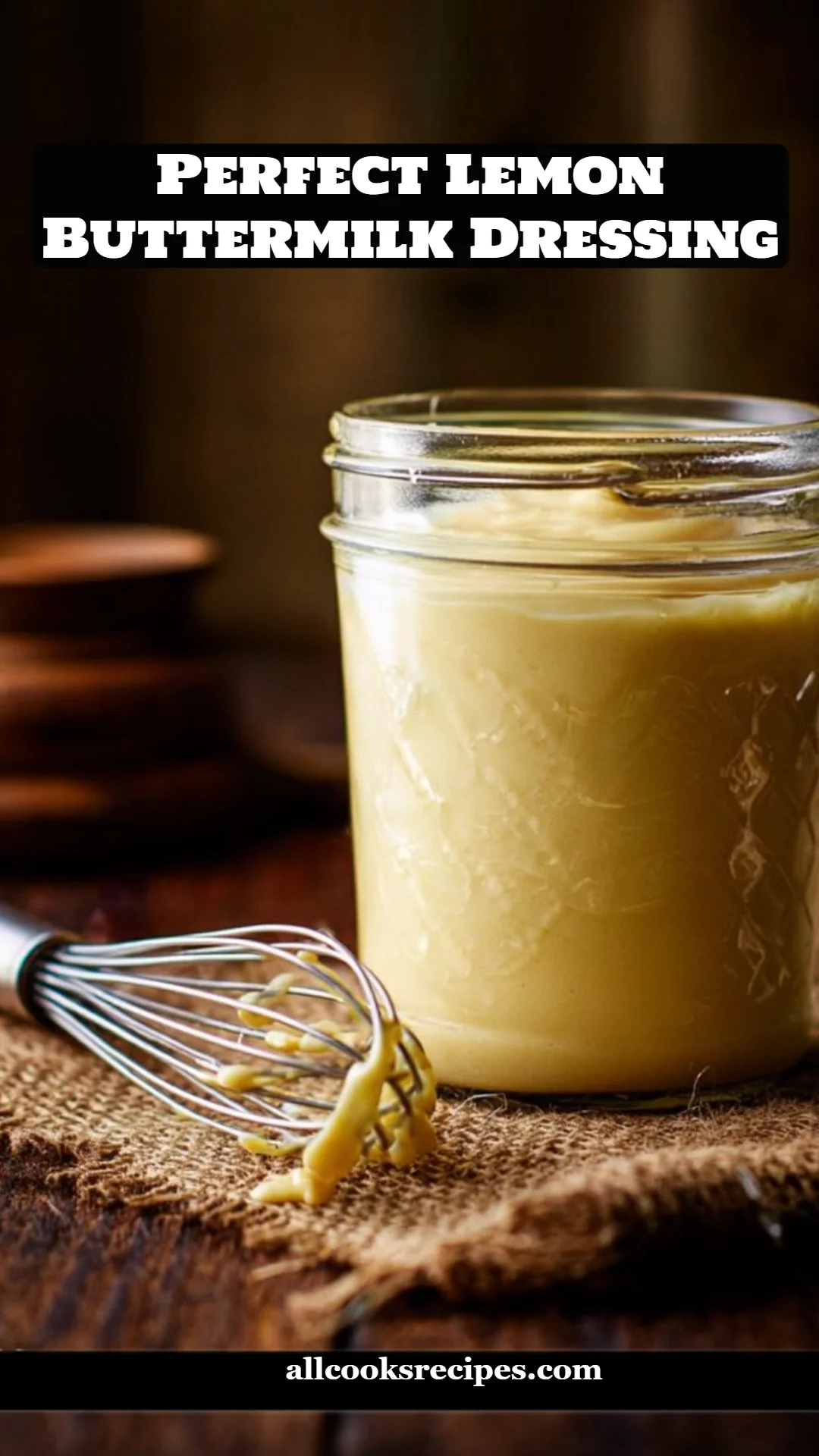 Perfect Lemon Buttermilk Dressing