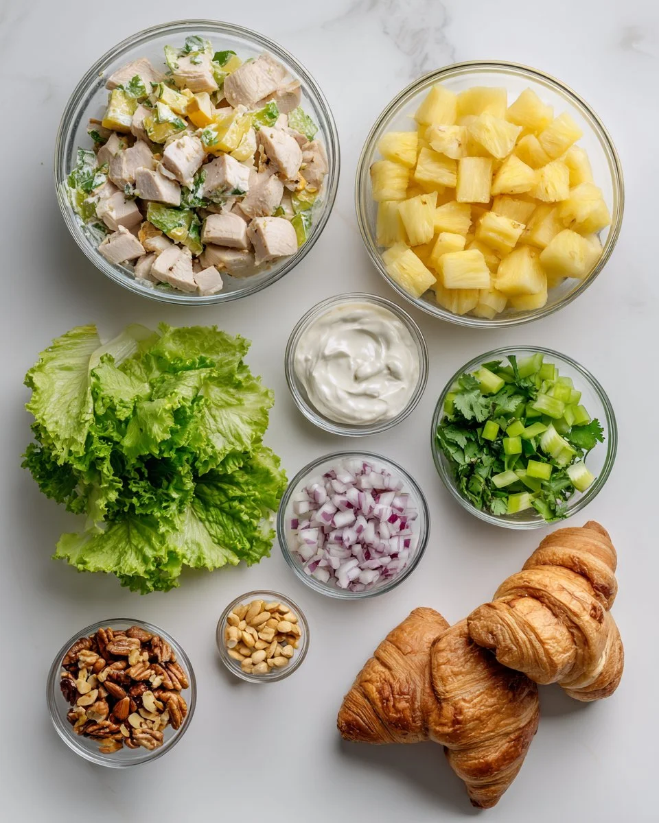 Pineapple Chicken Salad