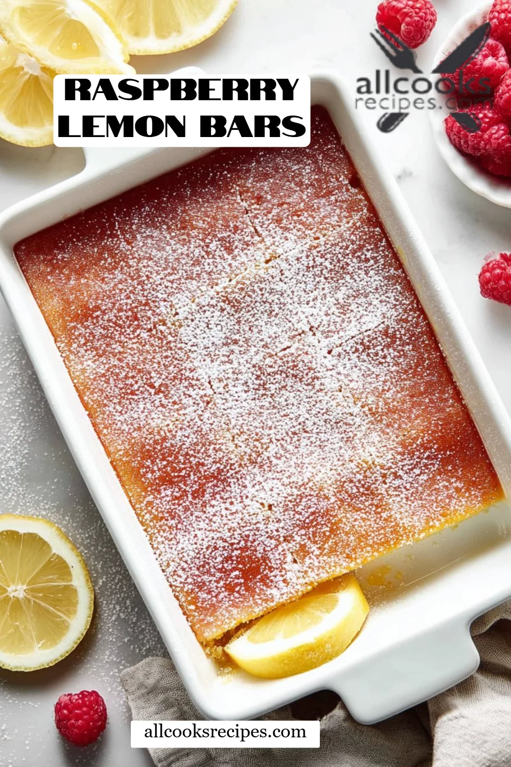 Raspberry Lemon Bars