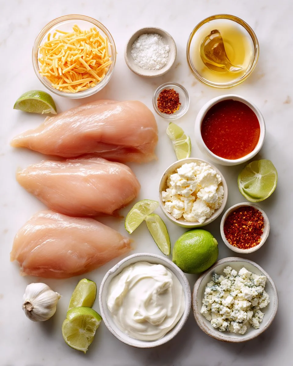 Smoky Grilled Buffalo Chicken Dip