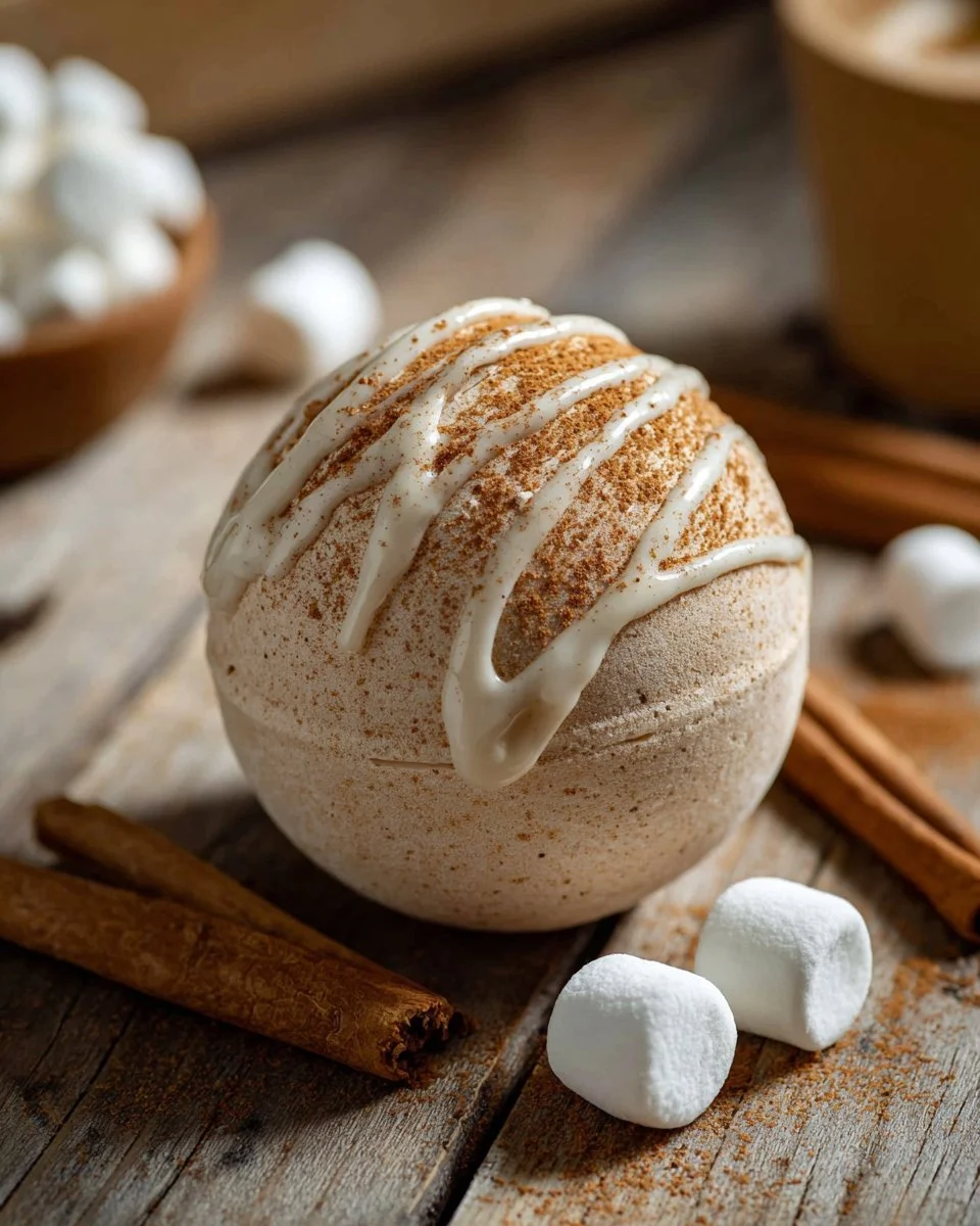 Snickerdoodle Hot Cocoa Bombs