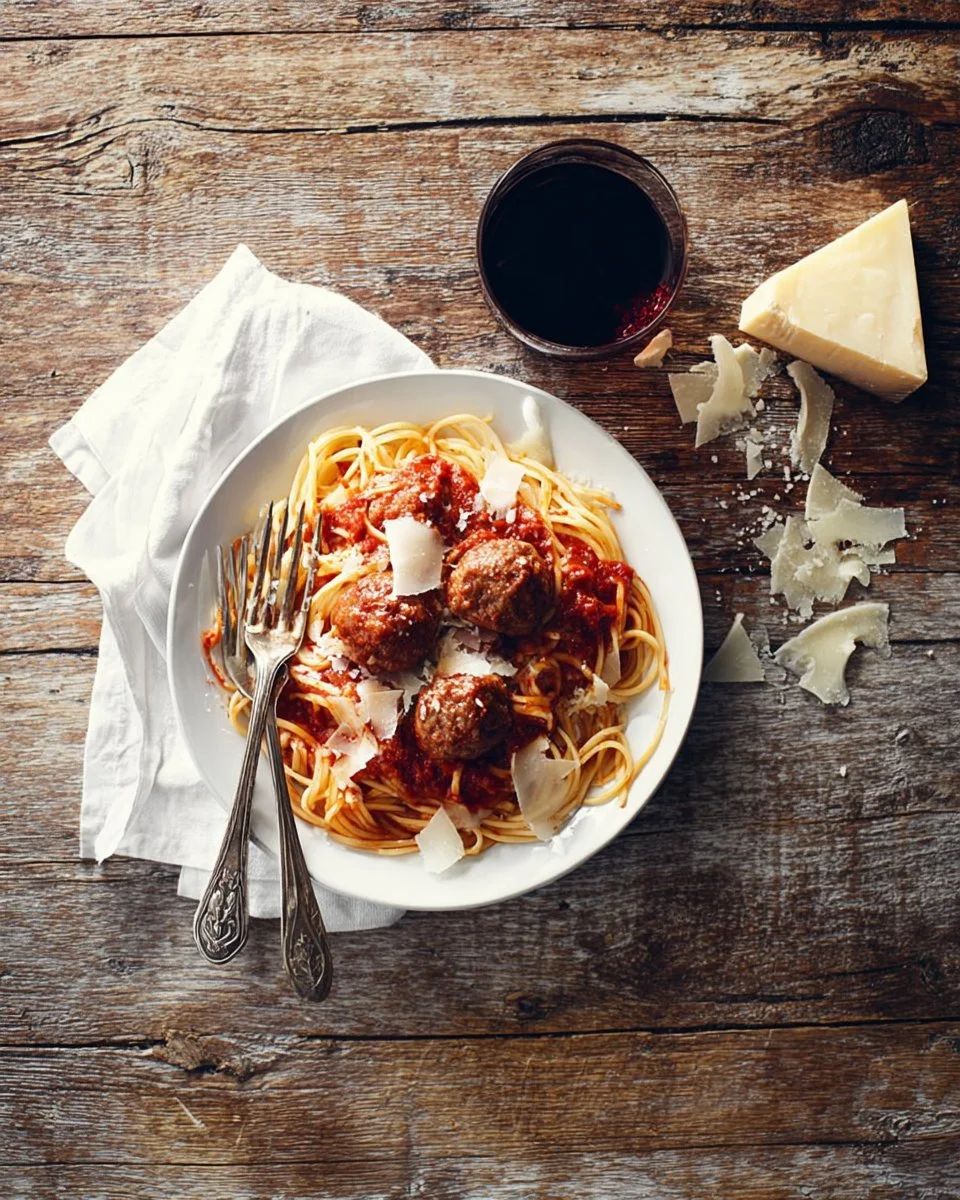 Spaghetti and Meatballs