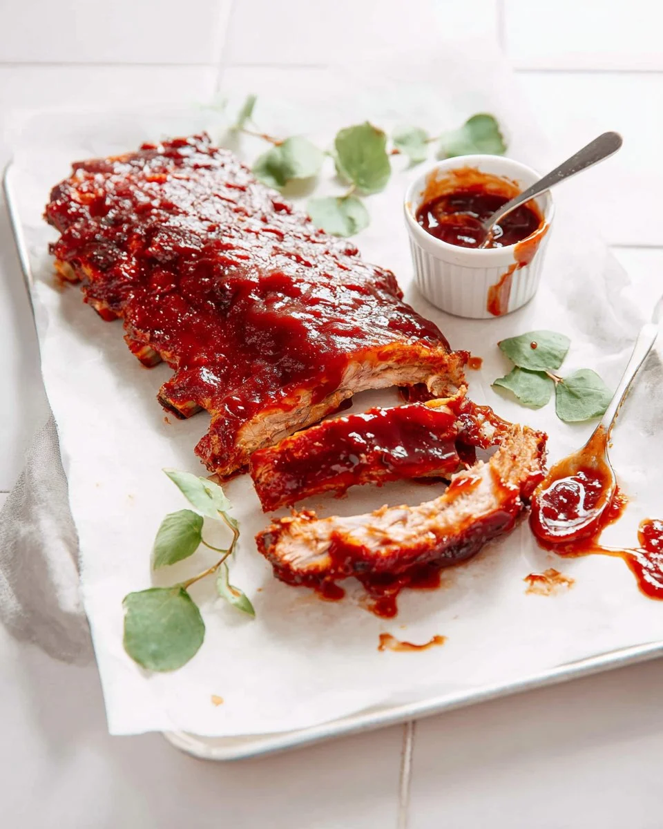 Sticky Spicy Ribs