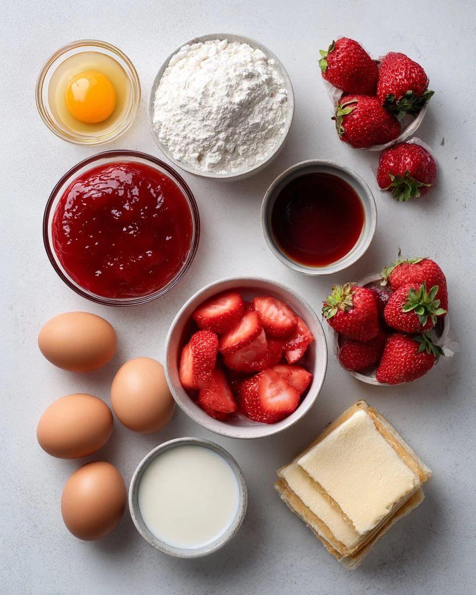 Strawberry Cheesecake Napoleon
