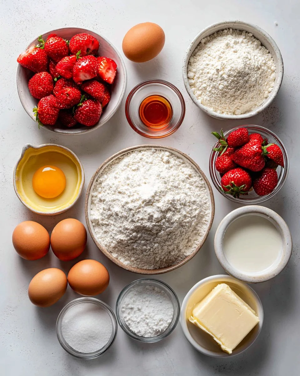 Strawberry Crumb Cake