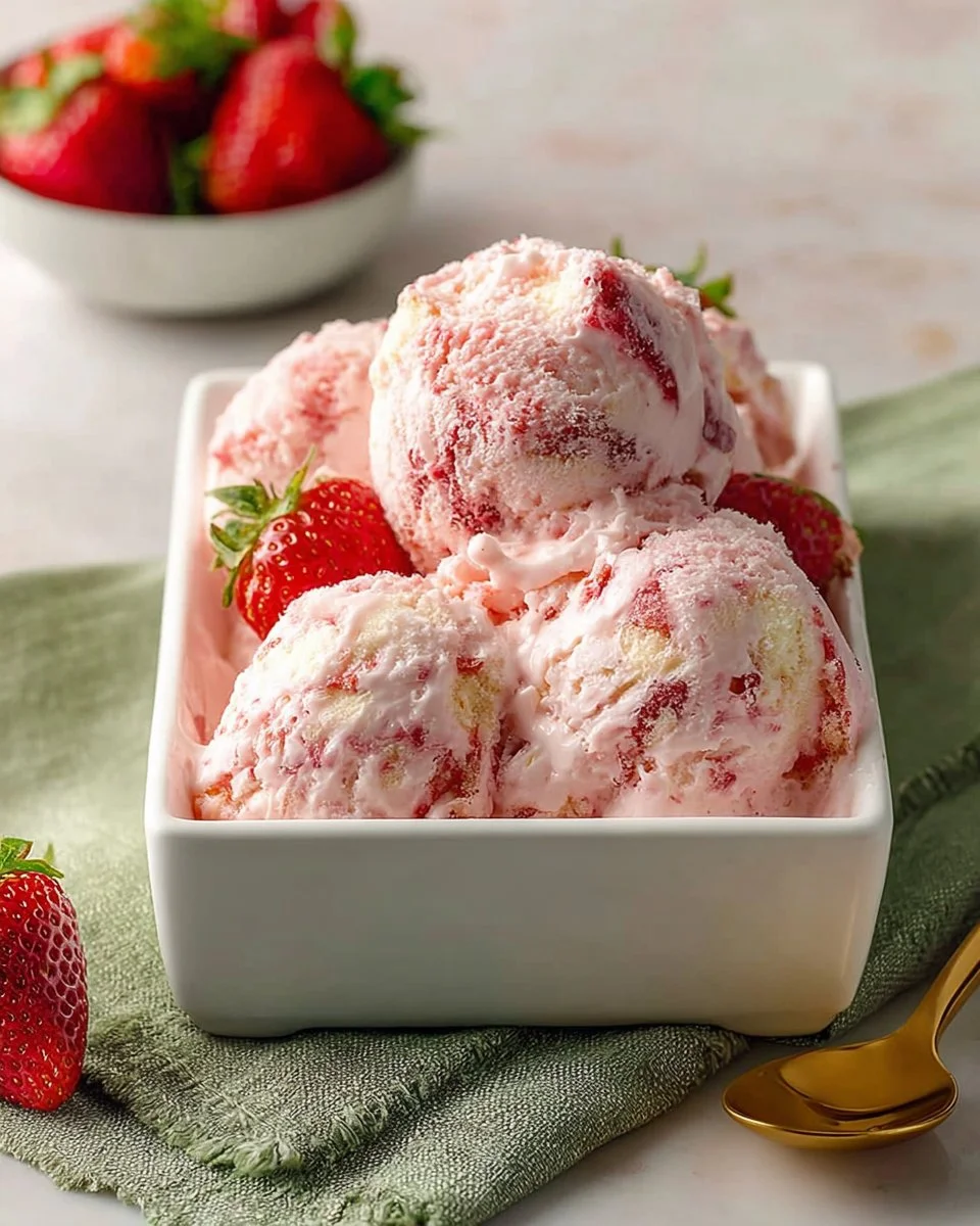 Strawberry Shortcake Ice Cream