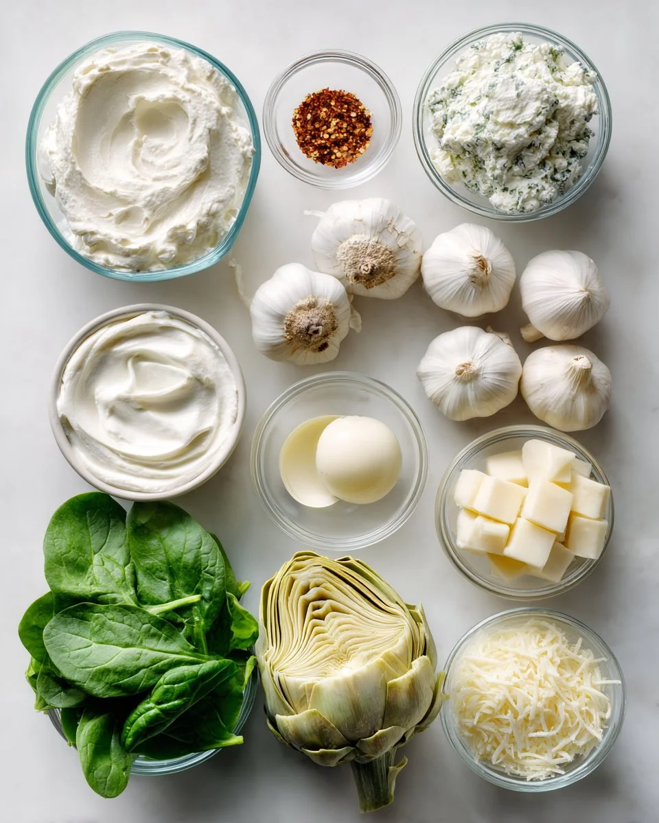 Tasty Baked Spinach Artichoke Dip