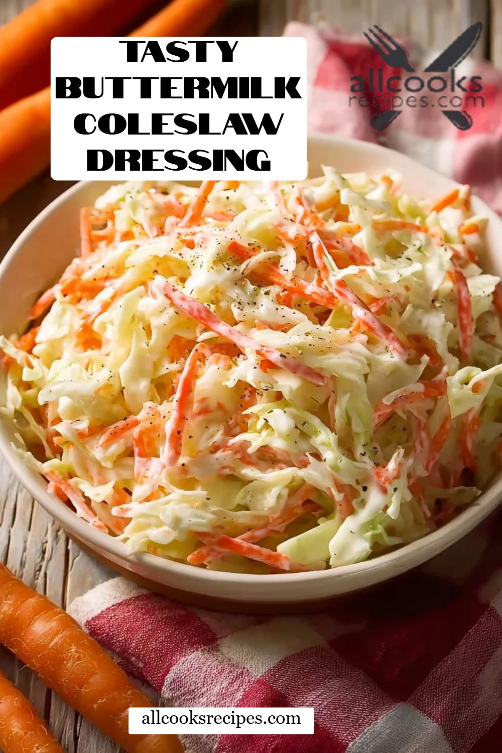 Tasty Buttermilk Coleslaw Dressing