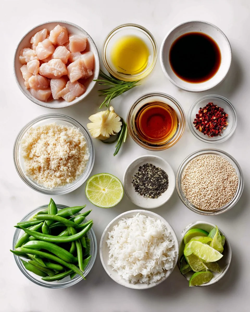 Tasty High Protein Sesame Chicken