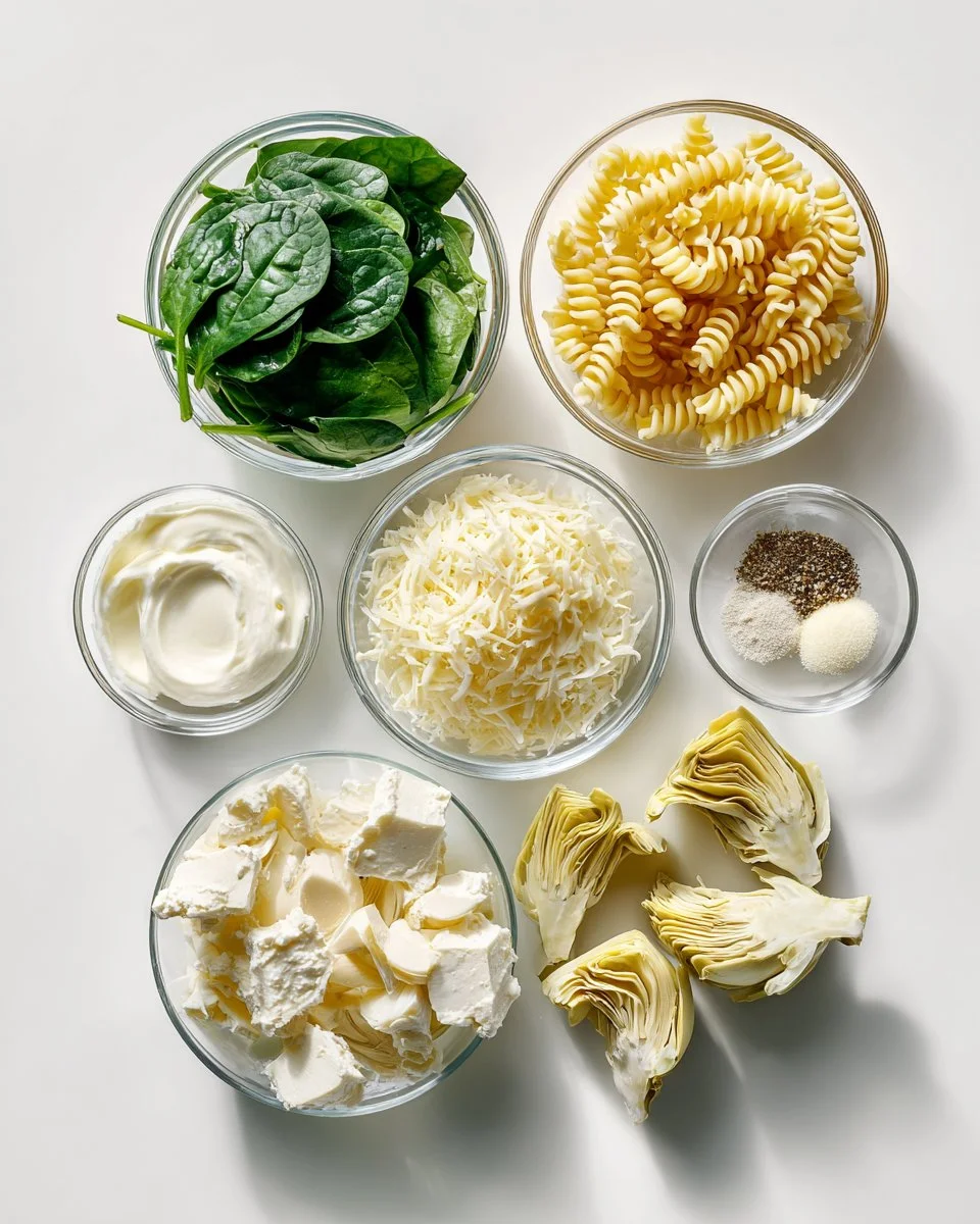 Tasty Spinach and Artichoke Dip Pasta
