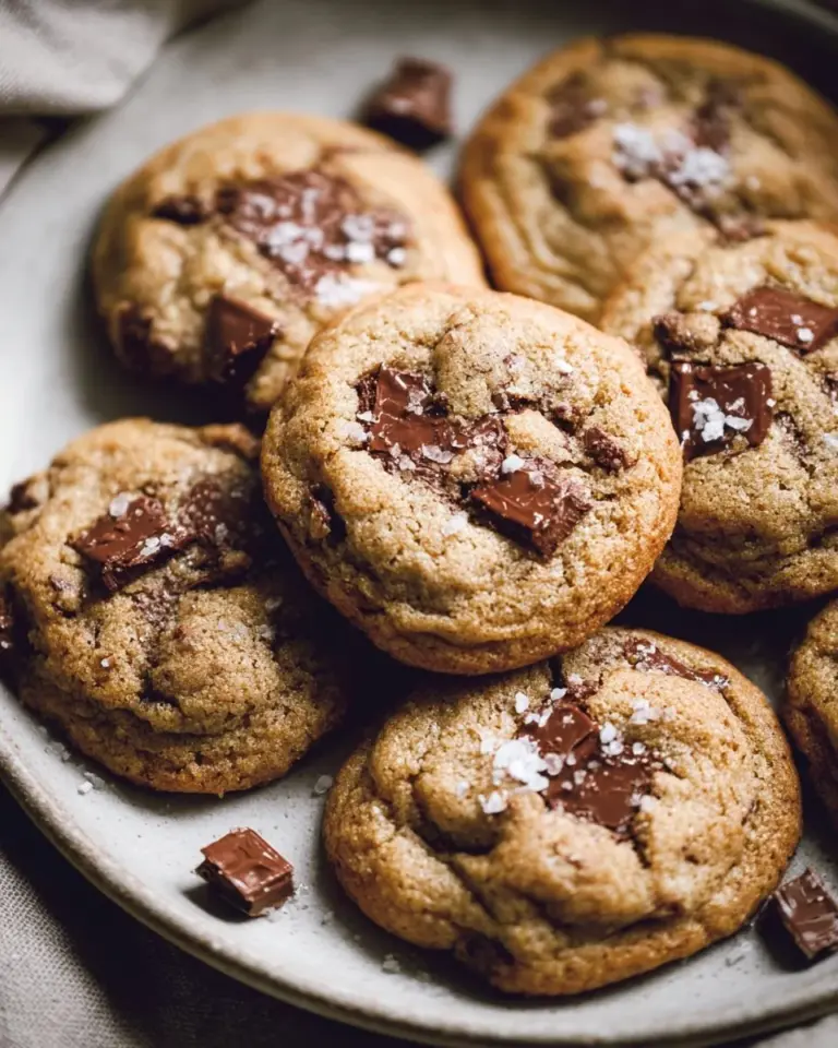 Homemade Toblerone cookies with chocolate and nougat pieces
