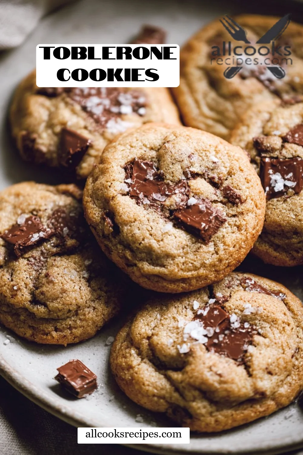 Toblerone Cookies