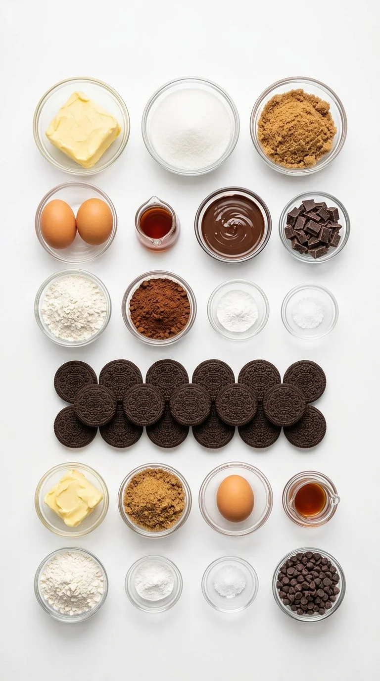 Triple-Layer Oreo Brookies