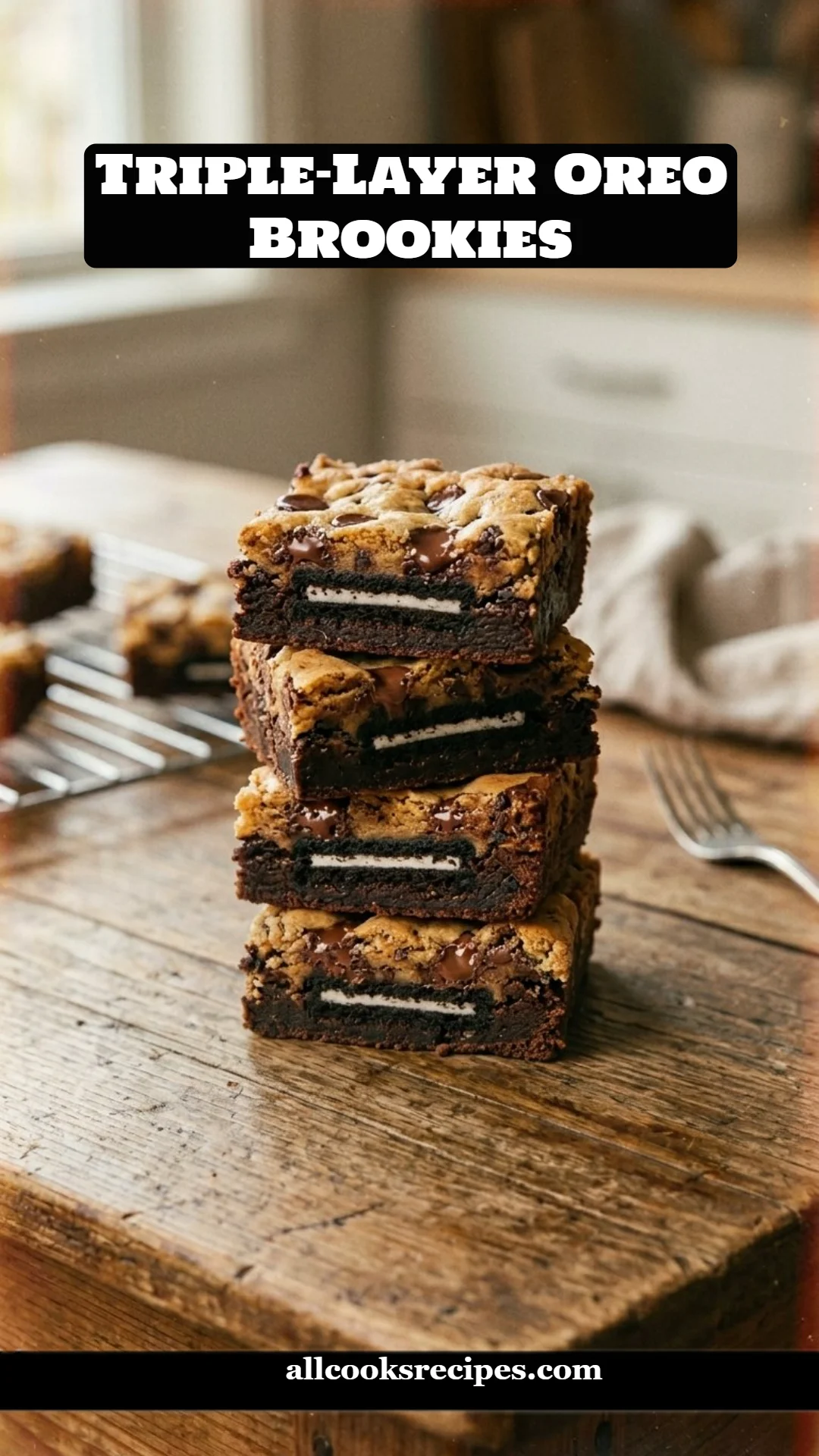Triple-Layer Oreo Brookies