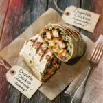 Chipotle Ranch Grilled Chicken Burrito with fresh ingredients and bold flavors