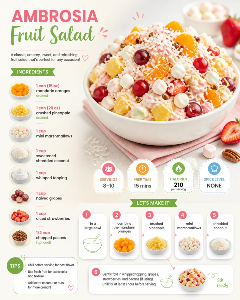 Ambrosia Fruit Salad