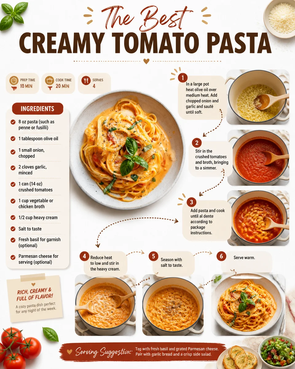 Creamy Tomato Pasta